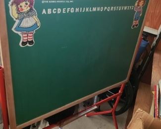 Raggedy Ann and Andy Erase Board