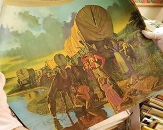 Various Western Prints unframed