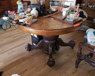 A great Antique Table with 'Male' Claws