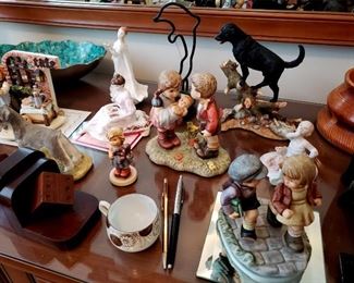 Hummel, Royal Albert, and other collectibles