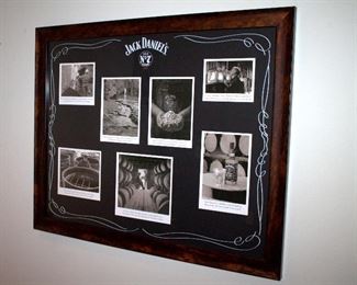 Jack Daniels framed wall decor