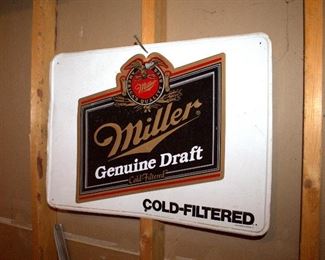 Miller beer sign
