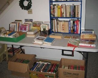 Lots of cookbooks