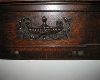 detail on mantle