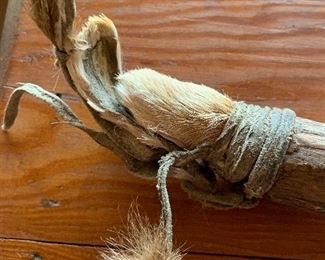 Native American Stone War Club Tomahawk