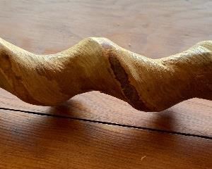 20.5 in Sioux Primitive Metal/Wood Peace Pipe