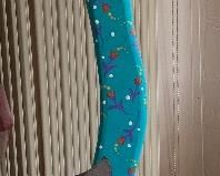 Handmade Wood Standing Angels