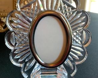 Waterford Crystal Picture Frame	 