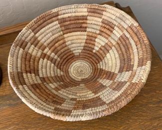 Native American Coil Basket	