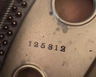 1940s Knabe Baby Grand Piano 37x55.5x 60in Long HxWxD