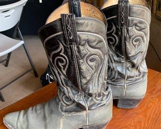 Tony Lama 10D Stingray Skin Cowboy Boots	