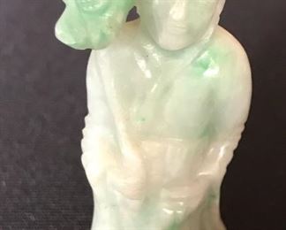 Jade Oriental Figurine	2.5x1	