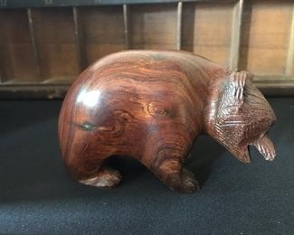 carved bear