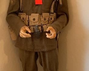 WWI Fully Outfitted Mannequin