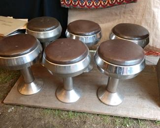 1940s diner stools