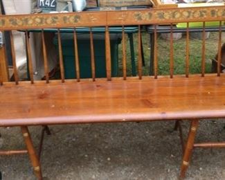 6' Hitchcock Meeting House Bench