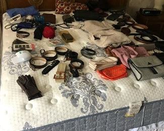 belts, gloves, purses, accessories