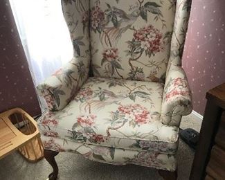floral chair