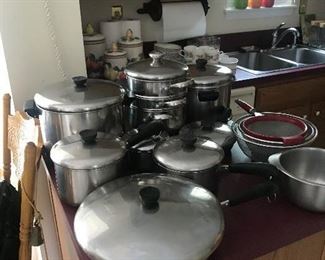 pots and pans