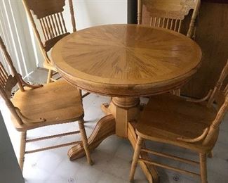 kitchen table and chairs