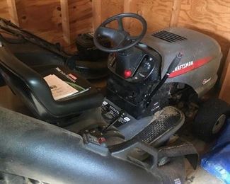 lawn tractor