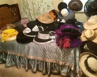 "Church Lady" Hats Galore!  Priced From $3.00 - $33.00