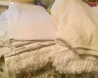 Vtg. Chenille Bedspreads Available