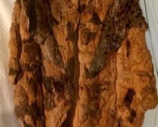 Vintage 'Game Of Thrones' , Indian Southwesten Style Fur Coat. OH Brand: $225.00