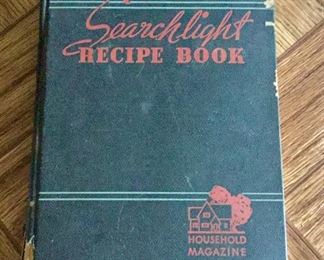 1943 Cookbook.  $12.00