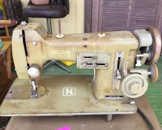 Antique Necchi Sewing Machine:  $225.00