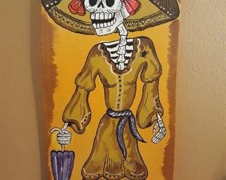 Day of The Dead on Canvas