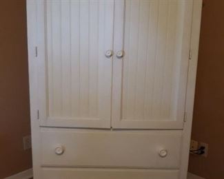 Armoire shown closed