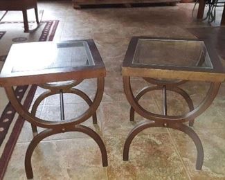 Glass Top Side Tables