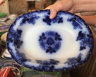 Flow Blue Platter