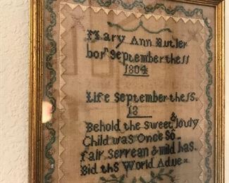 Antique Sampler