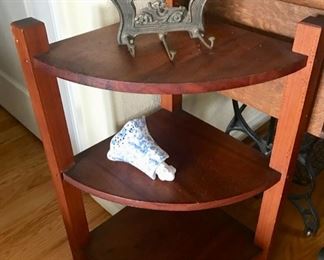 Brass Pieces, Corner Shelf