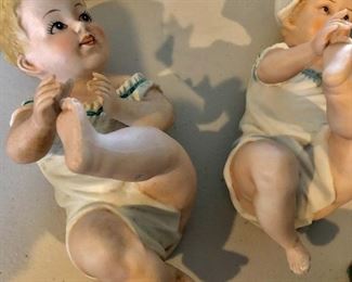 Small Bisque Cherubim