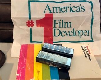 Vintage Polaroid Camera/Flashbulbs & Original Kmart bag!