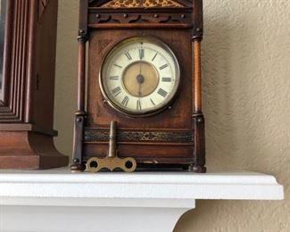 Antique German Shelf Clock