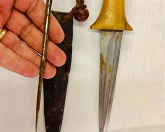 Unusual handmade knife 