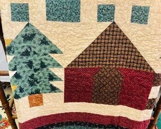 Vintage Christmas themed Quilt 