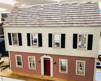 Vintage Doll House and miniatures 