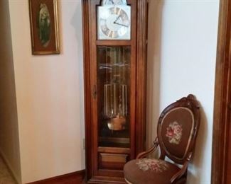 Howard Miller grandfather clock with moon phase