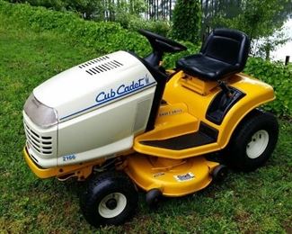 Cub Cadet 2166  42" cut lawn tractor with 16 hp motor, shaft drive, hydro transmission