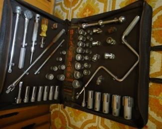 Blackhawk tool set in zippered case.  
