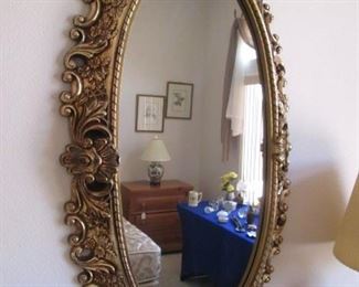 Oval Wall-Mount Mirror
