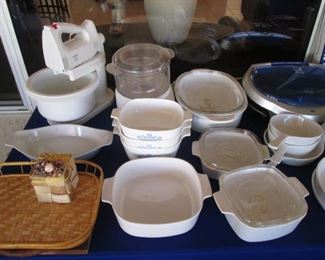 Krupps Mixer & Other Small Appliances & Variety of Corning Ware