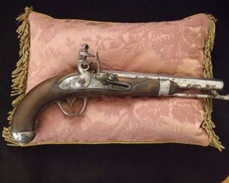 Johnson Model 1836 Flintlock Pistol