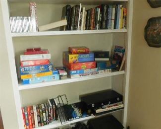 media, books and games