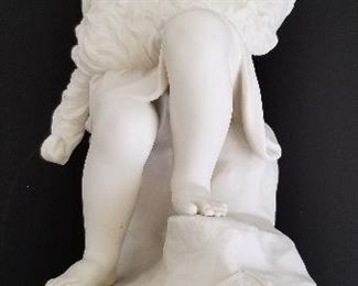 1865 Parian Statue, Now Go To Bed.